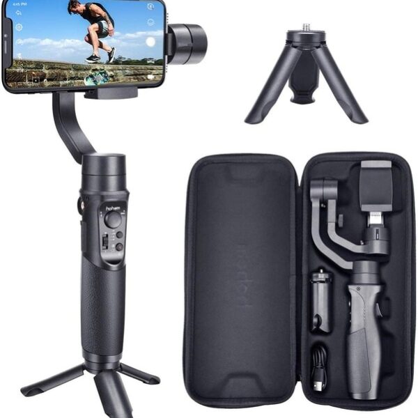 Hohem Smartphone Gimbal 3 Axis Handheld Stabilizer for iPhone11Pro Max for Android Smartphones Samsung S10 iSteady.jpg 640x640