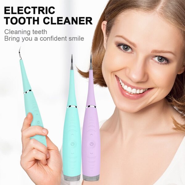 KOLI Electric Ultrasonic Sonic Dental Scaler Tooth Calculus Remover Cleaner Tooth Stains Tartar Tool Whiten Teeth