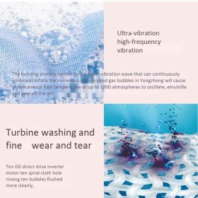 Mini Foldable Ultrasonic Turbine Washing Machine - image 2