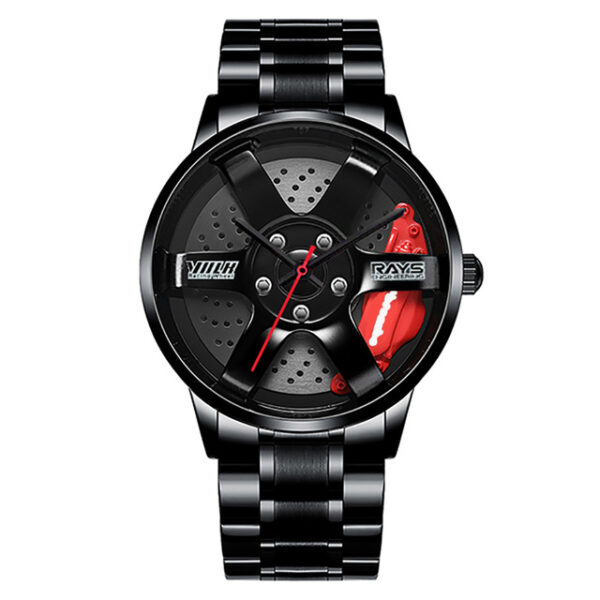 Nektom ລໍ້ Rim Hub ເບິ່ງການອອກແບບ Custom Sport Sport Rim Watches Waterproof Creative Resogio Masculino 2020 6.jpg 640x640 6