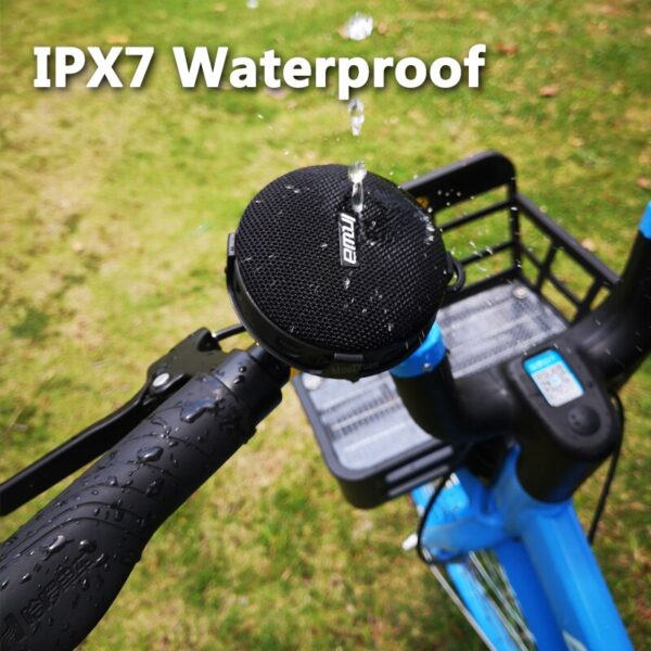Portable Bikes Bluetooth Speaker Bicycle Column Waterproof Shower Speaker Acoustics Sound Boombox Soundbar Woofer Hands Free 3