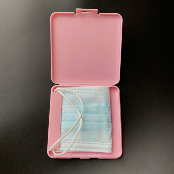 Portable Disposable Face Masks Container Dustproof Mask Case Safe Pollution Free Disposable Mask Storage Box Storage 3
