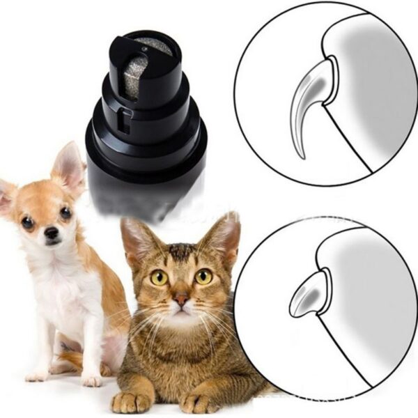 Portable Puppy Dog Cat Rechargeable Nails Trimmer Clipper Care Electric Grooming Pet Dog Nail Grinder Pets 2