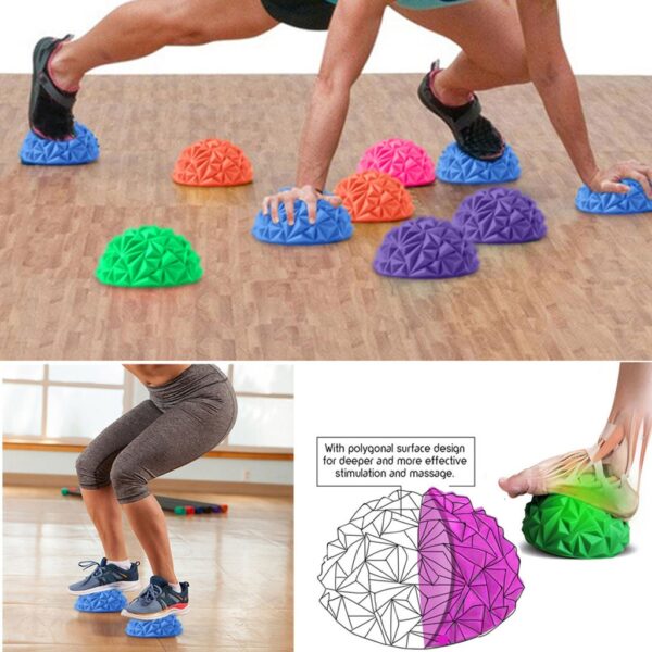 Professional Massager Spiky Massage Ball PVC Foot Trigger Point Stress Relief Yoga Massage Ball for feet