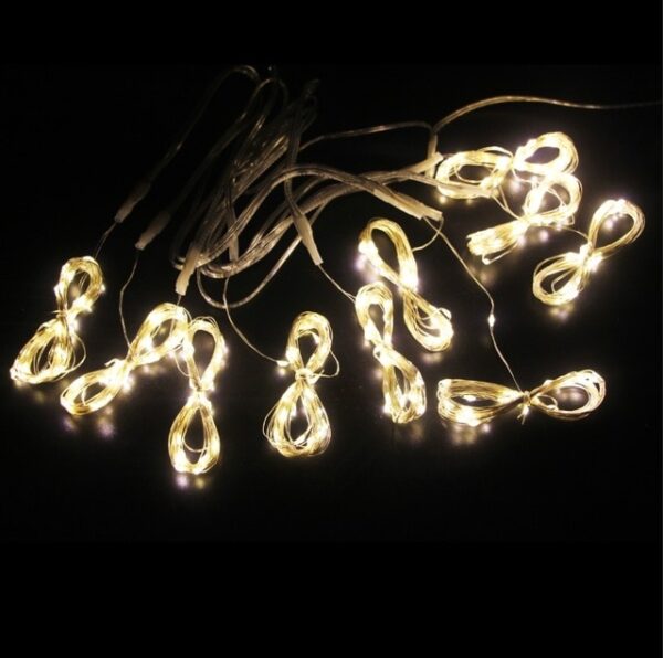 Remote led Curtain string nga mga suga USB powered fairy lights garland led wedding party christmas para sa bintana 2.jpg 640x640 2