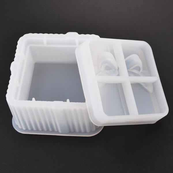 Resin Silicone Mould Storage Box Mould Para sa Alahas Paghimog Hugis sa Kasingkasing Cut Mould DIY Crystal Epoxy 5.jpg 640x640 5