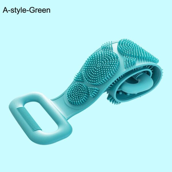 Silicone Back Bath Body Brush Back Scrubber Massage Shower Rubbing Back Belt Exfoliating Dead Skin Towel 1.jpg 640x640 1