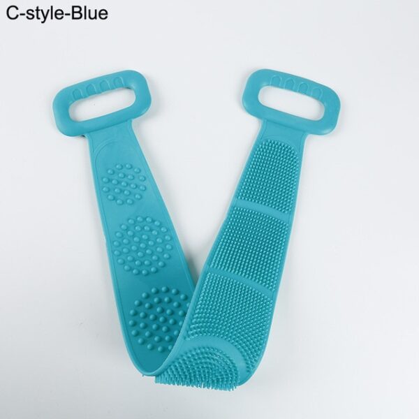 Silicone Back Bath Body Brush Back Scrubber Massage Shower Rubbing Back Belt Exfoliating Dead Skin Towel 10.jpg 640x640 10