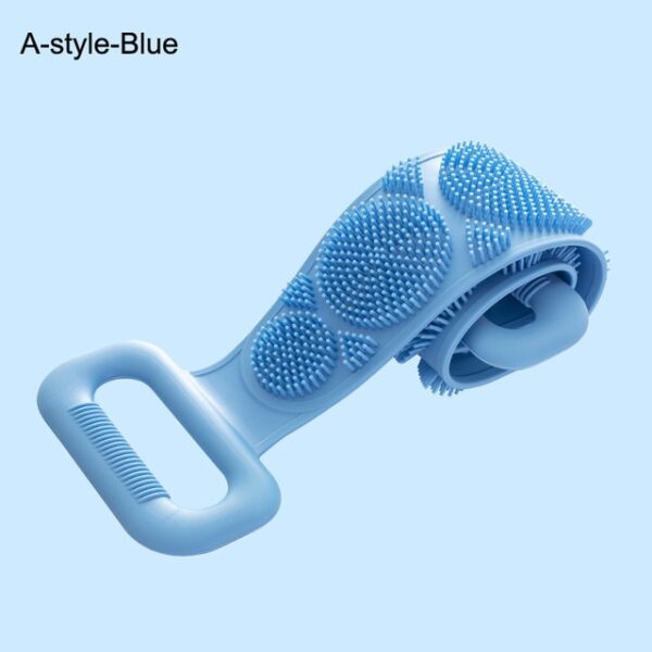 Silicone Back Bath Body Brush Back Scrubber Massage Shower Rubbing Back Belt Exfoliating Dead Skin Towel 4.jpg 640x640 4