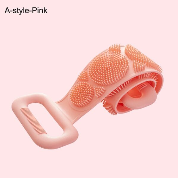 Silicone Back Bath Body Brush Back Scrubber Massage Shower Rubbing Back Belt Exfoliating Dead Skin Towel 5.jpg 640x640 5