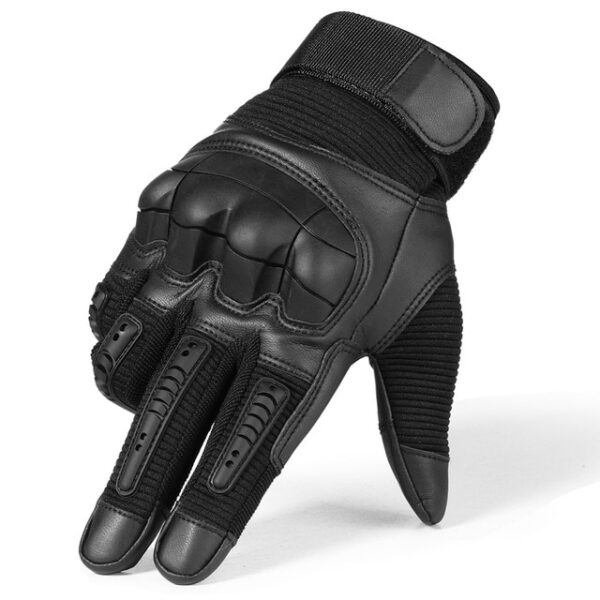 Touch Screen Hard Knuckle Tactical Gloves PU Leather Army Military Combat Airsoft Outdoor Sport Cycling