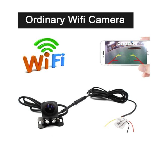 WIFI Camera US Car Wifi License Plate Frame Wireless Rear View Camera Night Vision Reverse