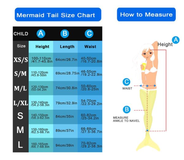 Women Mermaid Tail Swimmable Monofin Kid Girls Cosplay Mermaid Tails Filpper Adult Swimwear Bathsuit Diving Fin 5