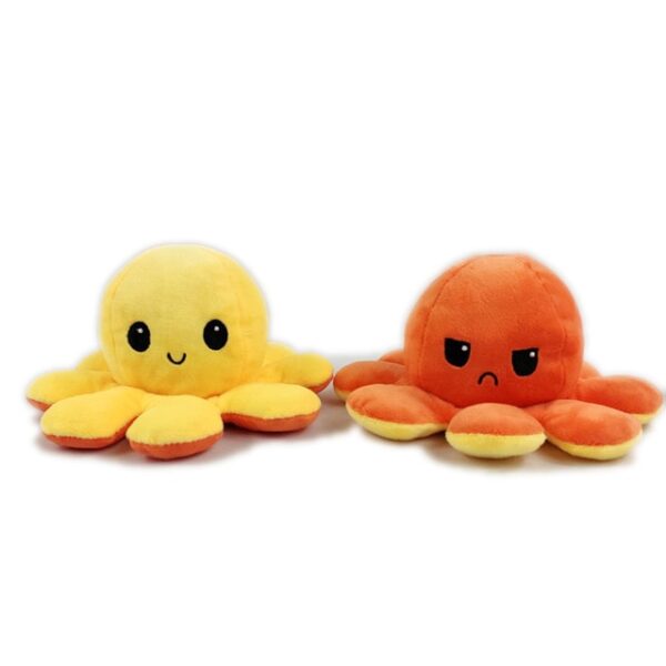 1PC Cute Octopus Plush Doll Reversible Stuffed Plush Toy Soft Double sided Flip Octopus Doll Children 1.jpg 640x640 1