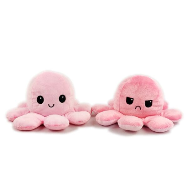 1PC Cute Octopus Plush Doll Reversible Stuffed Plush Toy Soft Double sided Flip Octopus Doll Children 2.jpg 640x640 2