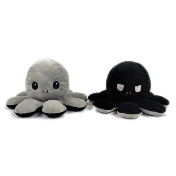 1PC Leuke Octopus Pluche Pop Omkeerbaar Gevuld Knuffel Zachte dubbelzijdig Flip Octopus Pop Kinderen 3.jpg 640x640 3