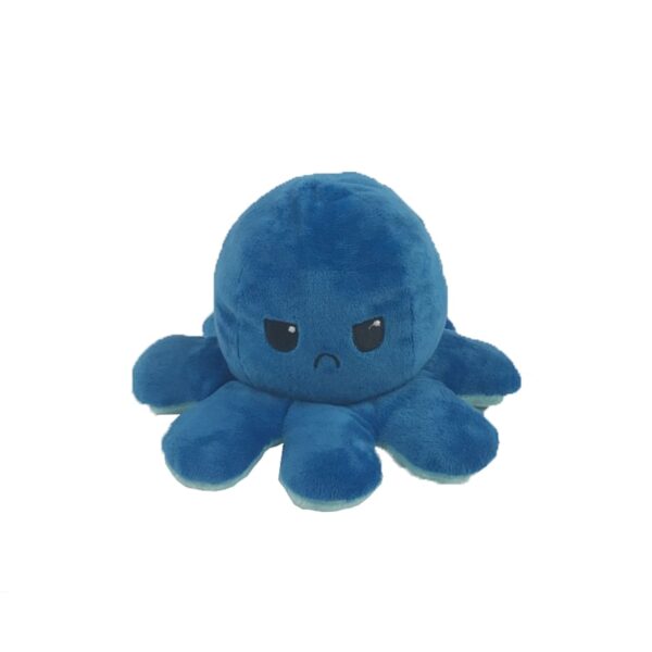 1PC Cute Cute Octopus Doll Peluche Reversible Stuffed Peluche Soft Soft Double face Flip Octopus Doll Children 4