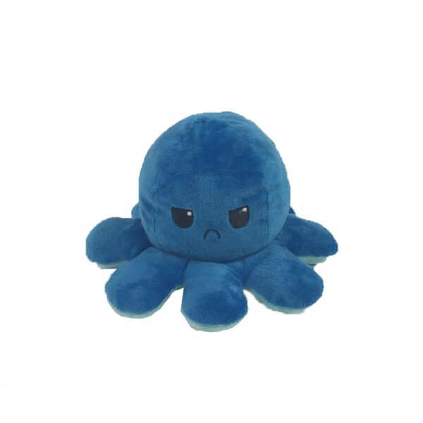 1PC Cute Octopus Plush Doll Reversible Stuffed Plush Toy Soft Double sided Flip Octopus Doll Children 4