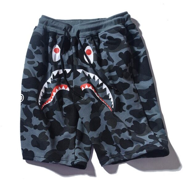 2019 Summer Men Hip Hop Camouflage Pants Casual Pants Sports Trend Shorts Korean style