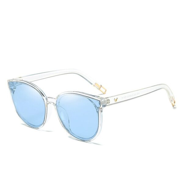 2020 Fashion Color Luxury Flat Top Cat Eye Elegant Sunglasses Woman Oculos De Sol Men Twin 5.jpg 640x640 5