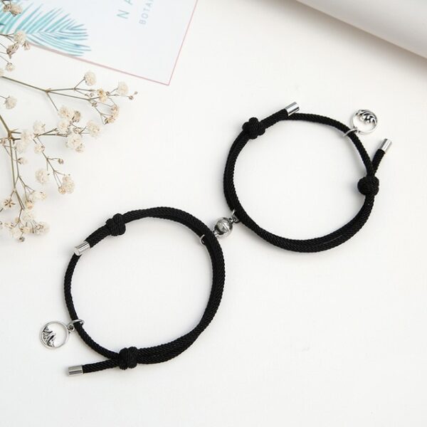 2PCS SET alloy couple magnetic attraction ball creative Bracelet Stainless Steel friendship rope men and women 3.jpg 640x640 3