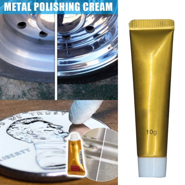 3pcs 5 10g Ultimate Metal Polish Cream Rust Remover Chuma cha pua Saa ya Kauri Inang'arisha Cream P7Ding 1 1