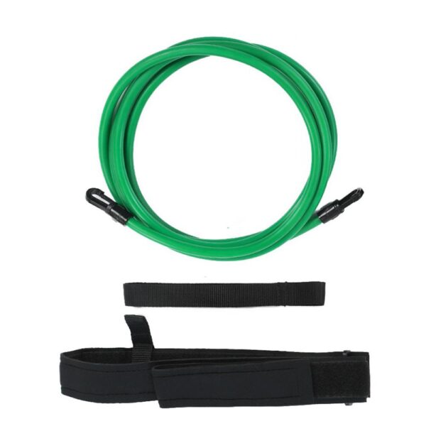 4M Adjustable Swimming Resistance Belt Set Swim Training Band Swim Elastic Exerciser Belt Safety Swimming Pool 5