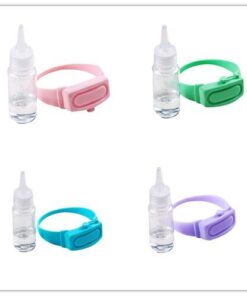4PC Wristband Hand Dispenser Hand Sanitizer Dispensing Silica gel Wearable Dispenser Pumps Disinfecta Wristbands Hand Band 6.jpg 640x640 6