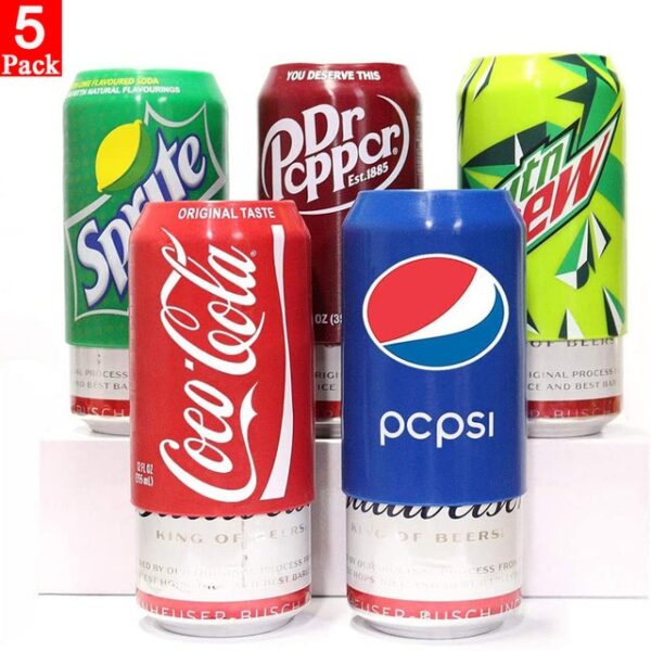 Fakiti 5 Ɓoye giya na iya Rufe kwalbar hannun rigar Case Cola Cover Cover Cover Bottle Boye a 4.jpg 640x640 4