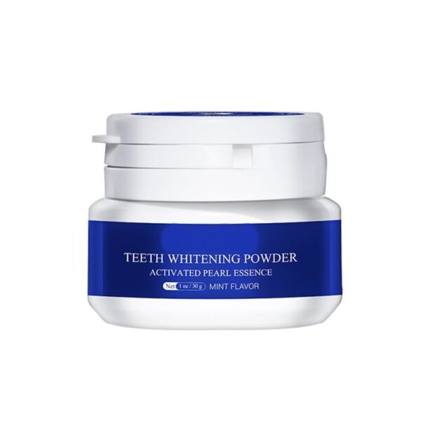 BREYLEE Teeth Whitening Powder ยาสีฟันทันตกรรมเครื่องมือทำความสะอาดฟันขาว Oral Hygiene แปรงสีฟันเจลลบ Plaque 6