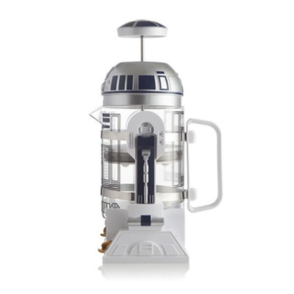 Coffee Pot 960ml Home Mini Star Wars R2 D2 Manual Coffee Maker French Pressed Coffee Pot 4