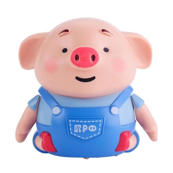 Draw Line Heel Pig Pen Inductive Toys Lightweight and Delicate Follow Robot Music Animals Fashion