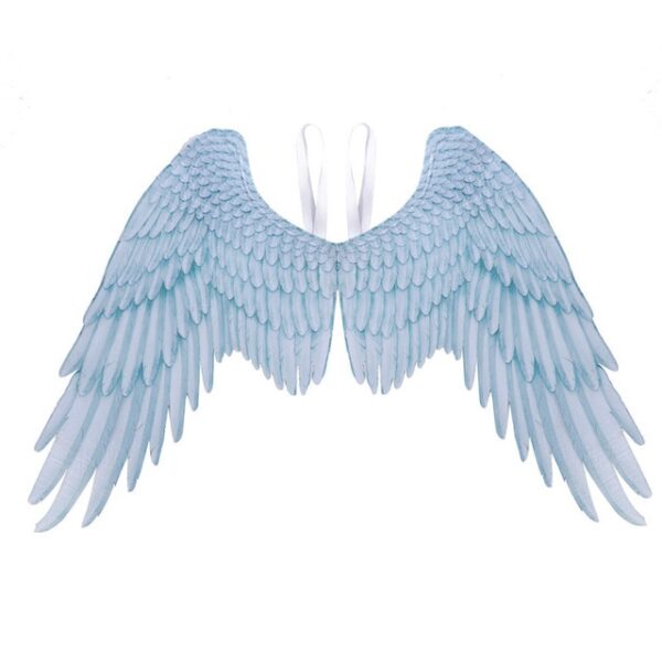 Halloween 3D Angel Wings Mardi Gras Theme Party Cosplay Wings Para sa mga Bata Hamtong Dakong Itom 1.jpg 640x640 1