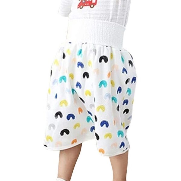 Hot Comfy waterproof diaper skirt Shorts 2 in 1 Waterproof ug Absorbent Shorts para sa Baby Toddler 3.jpg 640x640 3