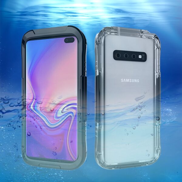 IP68 וואַטערפּראָאָף קאַסע פֿאַר Samsung Galaxy S10 S9 S8 Plus S10e S7 S6 edge Note 10