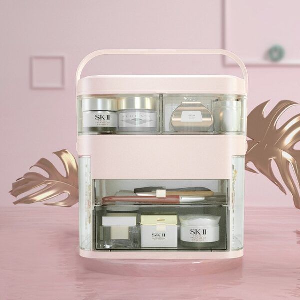 LED Mirror Cosmetic Organizer Portable Makeup Storage Box Jewelry Box Large Make Up Lipstick Container Bathroom 1.jpg 640x640 1