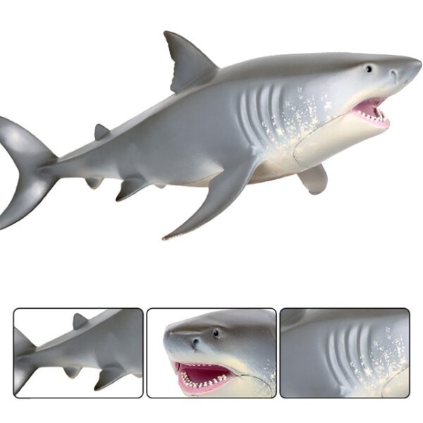 Lifelike Baby Shark Toy Anti Stress Squeeze Big Shark Collection Toy For Kid Gift
