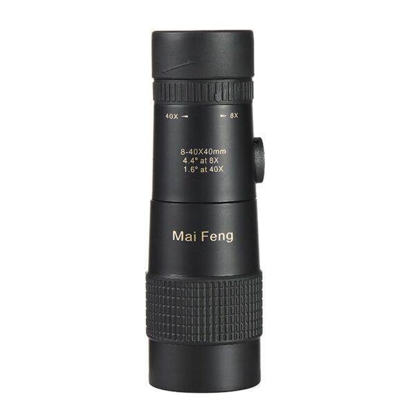 Maifeng Powerful 8 40X40 Soo Dhawayn Sare oo Monocular Telescope Xirfadle ah oo La Qaadan karo Kaamka Ugaarsiga Lll Habeen Aragtida 1