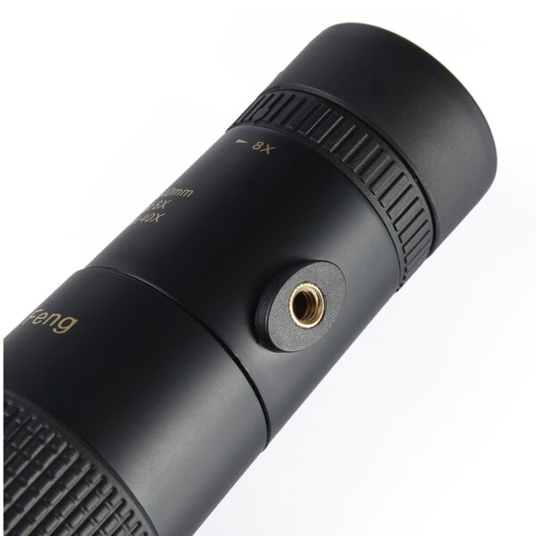 Maifeng Powerful 8 40X40 Telescopi professional monocular alt zoom portàtil per a càmping de caça Lll Visió nocturna 5