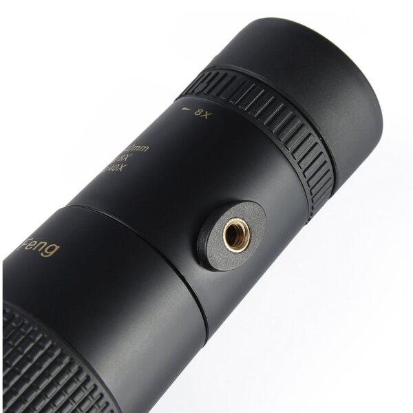 Maifeng poderoso 8 40X40 alto zoom monocular telescópio profissional portátil para camping caça lll visão noturna 5