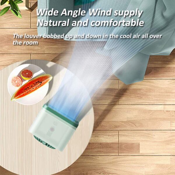 Mini Portable Air Conditioner Humidifier with Water Tank Air Cooler USB 3 Speeds Cooling Fan Air 2