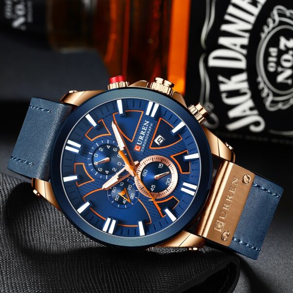 New CURREN Men Watches Fashion Quartz Wrist Watches Men s Sports Waterproof Sports Watch Male Date 5