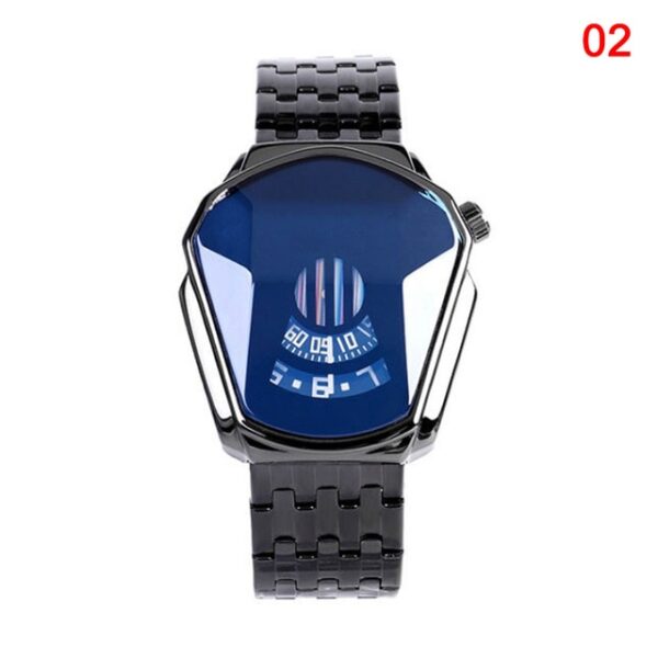 Nouvo cho Diamond Style Quartz Watch Waterproof Fashion Steel Band Quartz Watch pou Gason Fanm USJ99 1.jpg 640x640 1