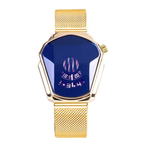 Jam Tangan Kuarza Gaya Berlian Panas Baru Jam Tangan Kuarza Fesyen Kalis Air Band Keluli untuk Lelaki Wanita USJ99 8.jpg 640x640 8