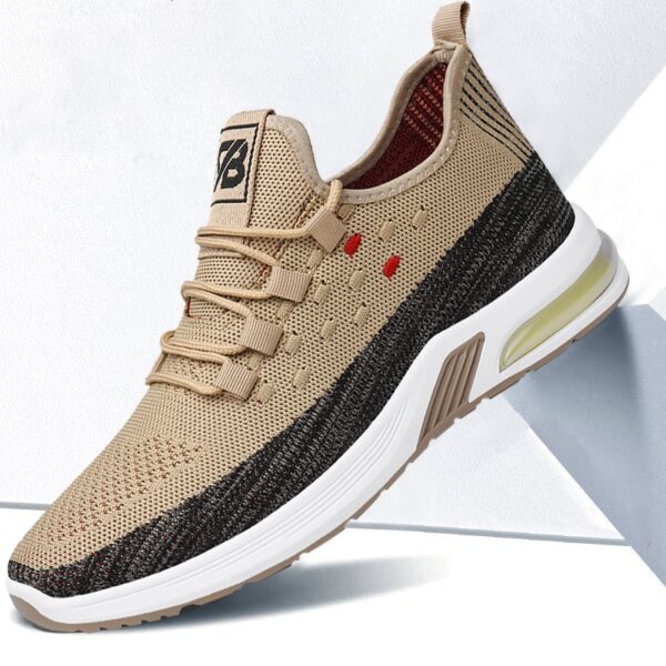 New Spring Woven Men Sports Shoes Breathable Male Shoes Tenis Masculino Shoes Zapatos Hombre Outdoor Shoes