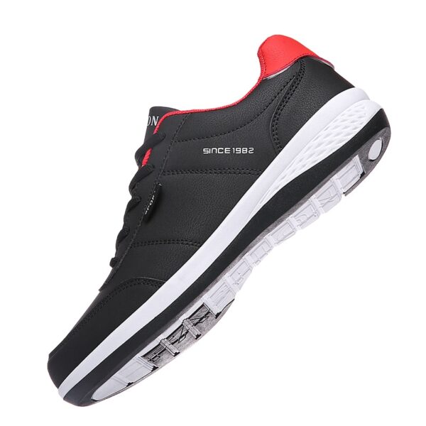 OZERSK 2020 Hot Sale Herfs Manne Sneakers Mode Mans Casual Shoes Leer Asemhalende gemaklike manskoene 3