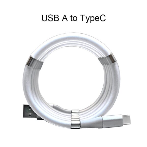 RDCY Fast charging 2 4A Magic rope cable automatically retractable USB to Type C charger for 1.jpg 640x640 1