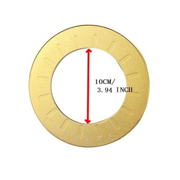 Compàs rodó d'acer inoxidable Cercle Eina de dibuix Conjunt de regles de l'escola Geometria Brúixola Compàs de dibuix professional Ajustable 5