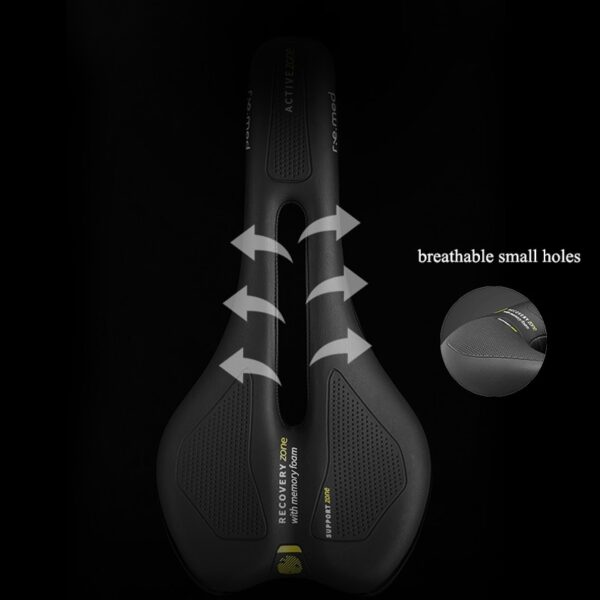 SELLE ROYAL Günlük Bisiklet Sele Nefes Alabilir Yağmur Geçirmez Pu Top Darbeye Dayanıklı Yarış MTB Bisiklet Sele Bellek Sünger 2