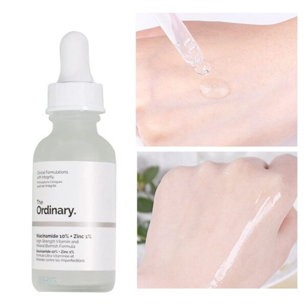 The Ordinary Niacinamide 10 Zinc 1 Face Shrink pores Serum Oil control Moisturizing Whitening Reduce Skin